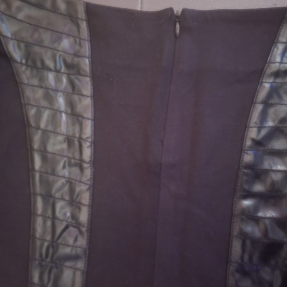 Cryoflesh Paragon mini skirt pu pvc zipper cyber goth - Picture 4 of 5